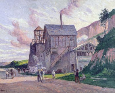Cement Factory at Vermenton by Maximilien Luce